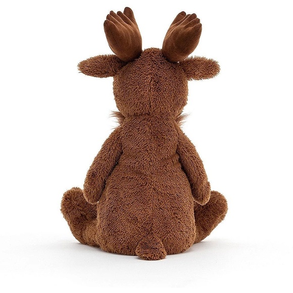 Jellycat Chocolate Brown Maple Moose Plush retired 13” - Picture 2 of 10